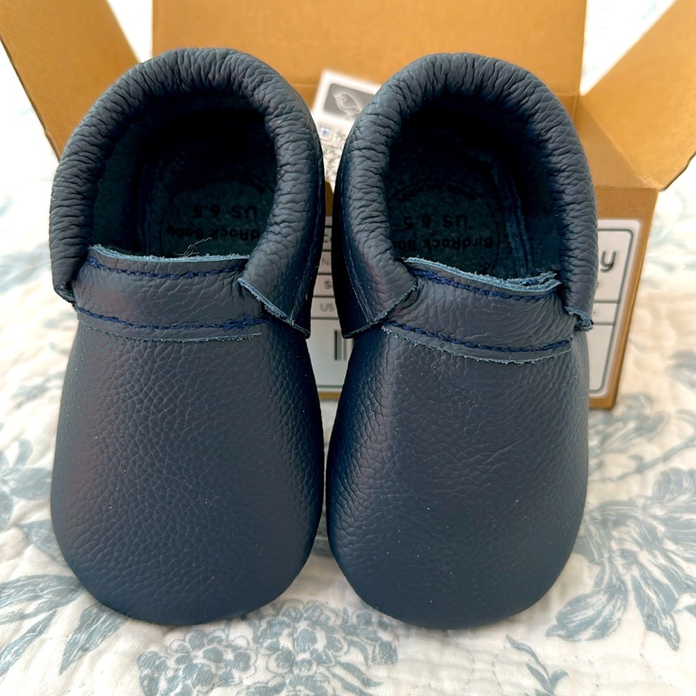 BirdRock Baby Fringeless Baby Moccasins